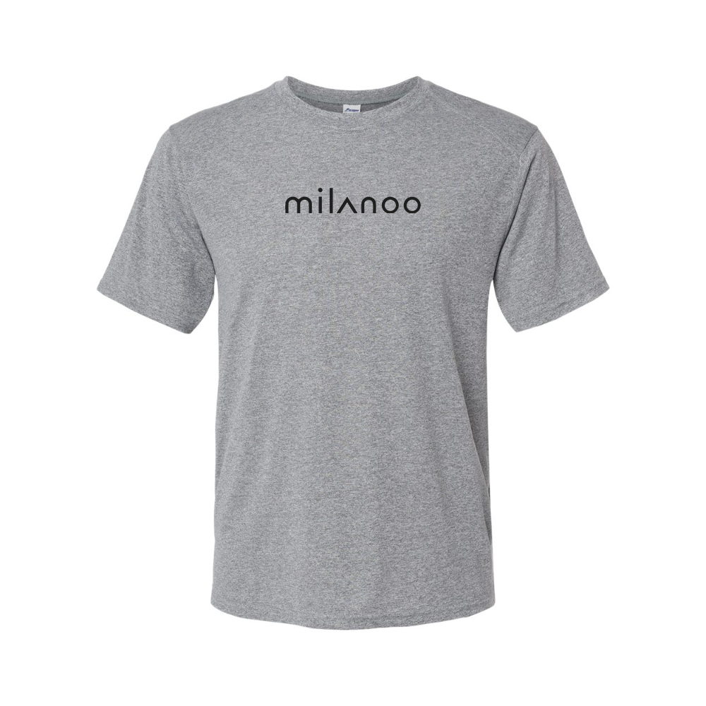 Men's Milanoo Logo Polyester T-Shirt