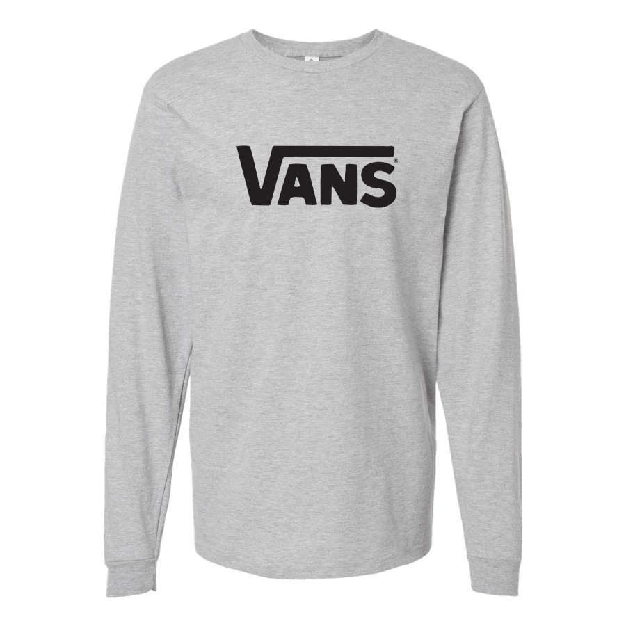 Men's Vans Logo Long Sleeve T-Shirt