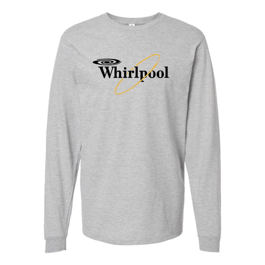 Youth Whirlpool Logo Cotton Long Sleeve T-Shirt