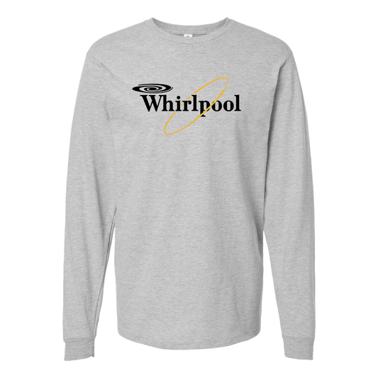 Youth Whirlpool Logo Cotton Long Sleeve T-Shirt