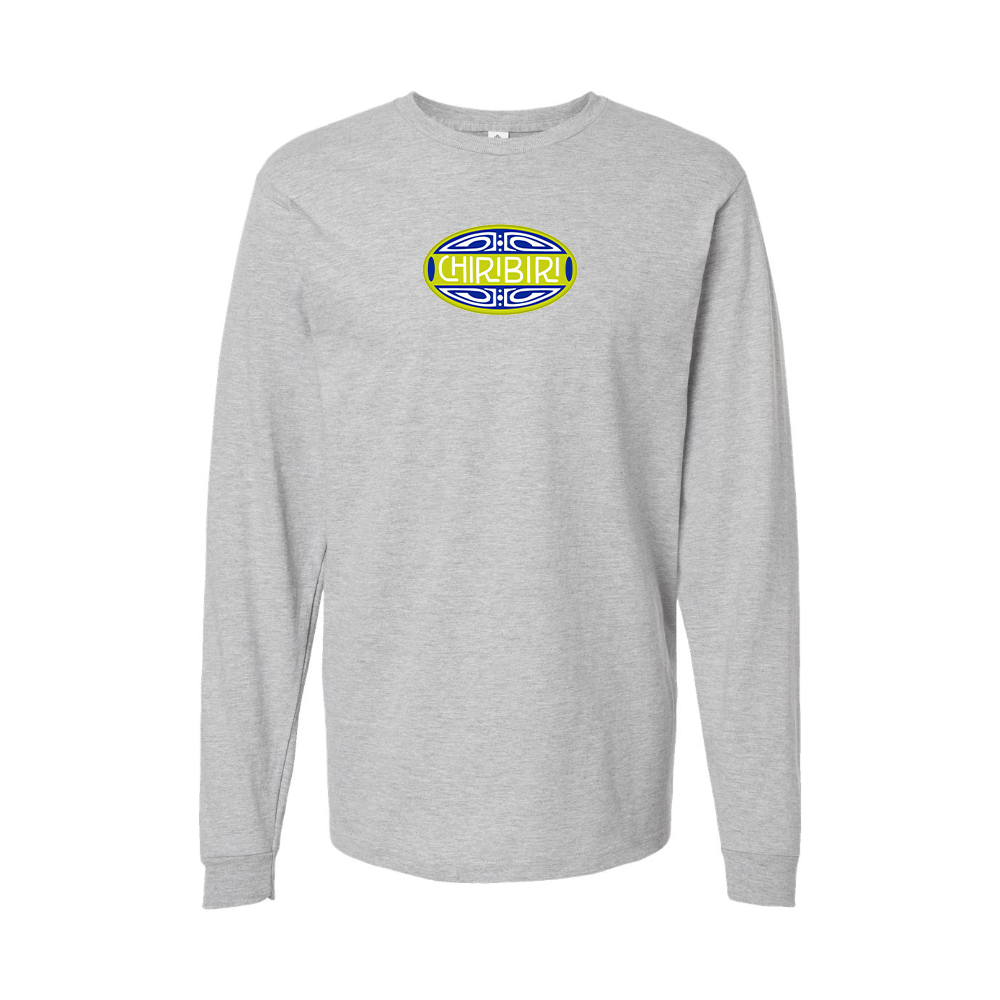Youth Chiribiri Logo Cotton Long Sleeve T-Shirt