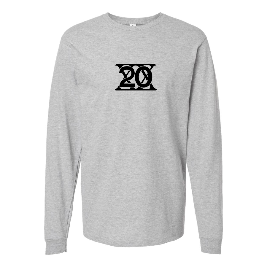 Youth Twentieth Century Motor Car Corporation Logo Cotton Long Sleeve T-Shirt