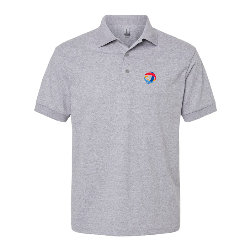Men's Total Logo Dry Blend Polo