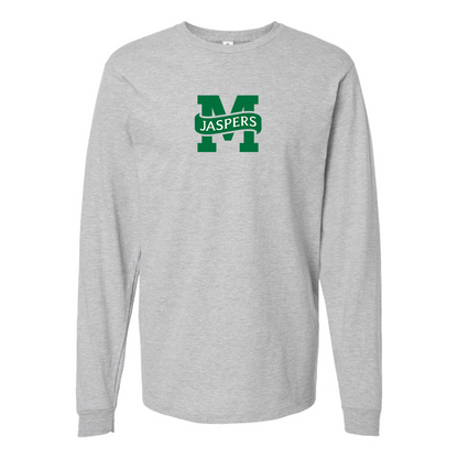 Men's Manhattan Jaspers Logo Long Sleeve T-Shirt
