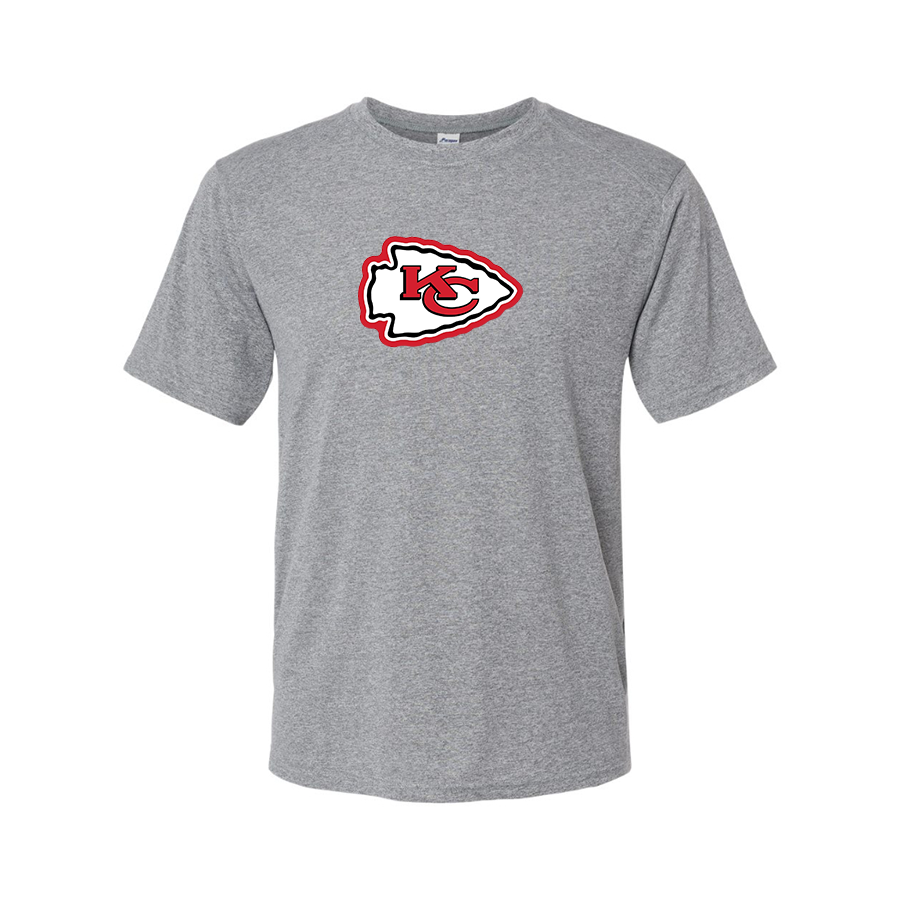 Men's KC Chiefs Logo Polyester T-Shirt