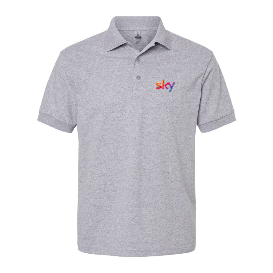Men's Sky Logo Dry Blend Polo