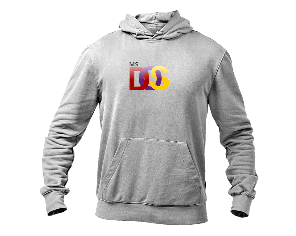 Men's MS DOS Logo  Pullover Hoodie