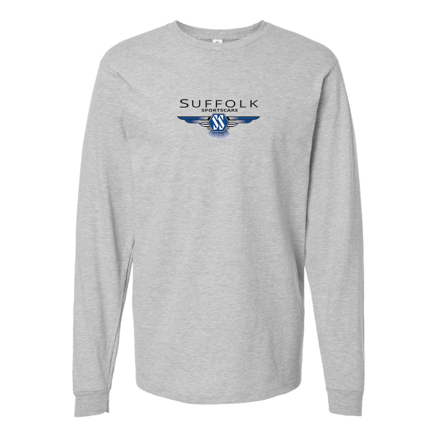 Youth Suffolk Sportscars Logo Cotton Long Sleeve T-Shirt