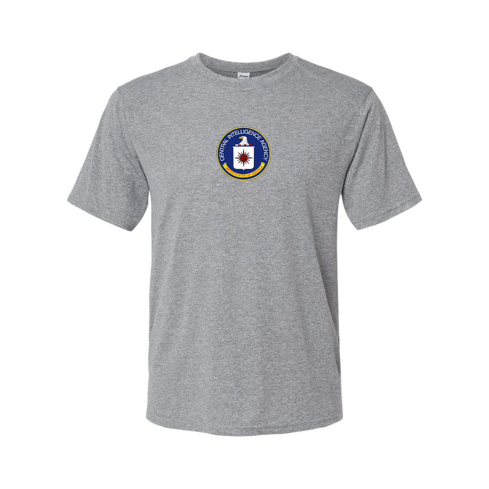 Men's CIA Logo Polyester T-Shirt