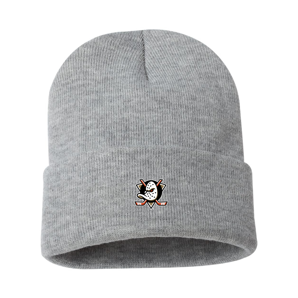 Anaheim Ducks Logo Beanie Hat