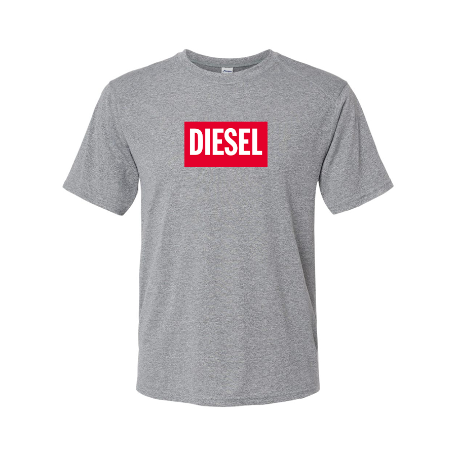 Men's Diesel Logo Polyester T-Shirt