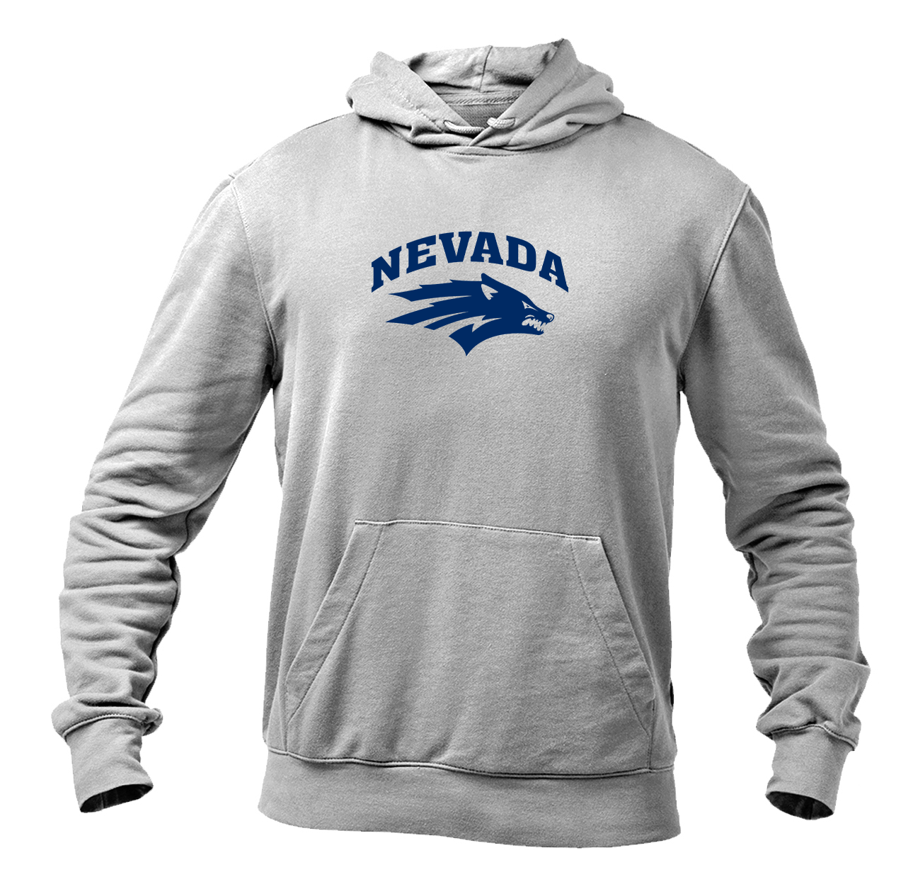 Men's Nevada Wolf Pack Logo Pullover Hoodie