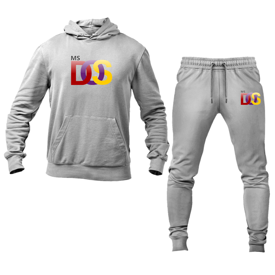 Men's MS DOS Logo Hoodie Joggers Set