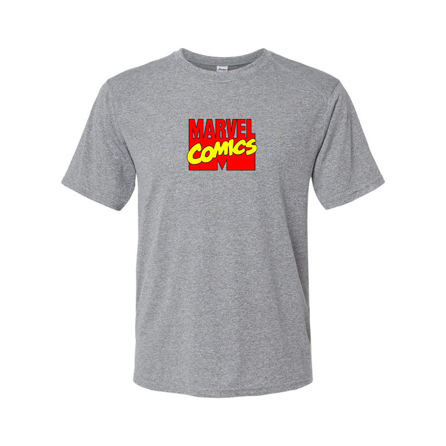 Men's Marvel Comics Logo Polyester T-Shirt