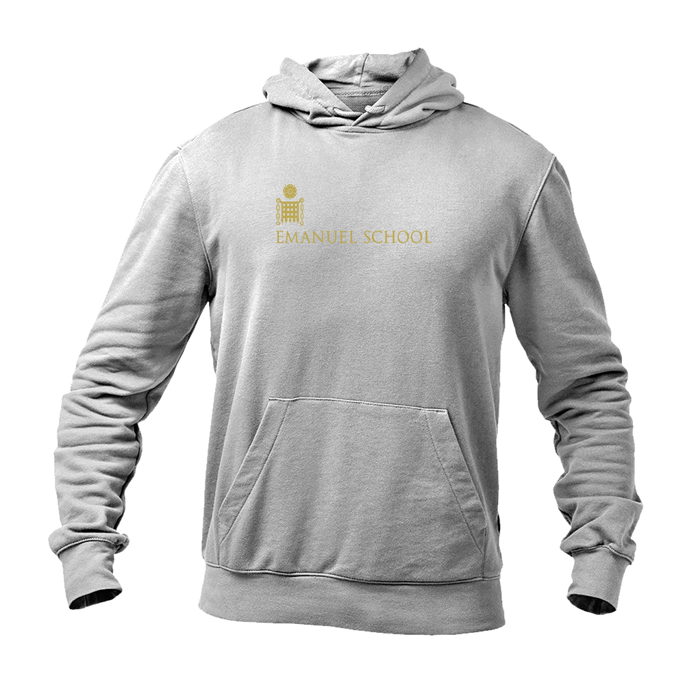 Men's Emanuel School Logo  Pullover Hoodie