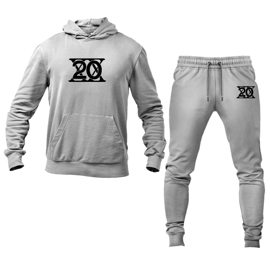 Men's Twentieth Century Motor Car Corporation Logo Hoodie Joggers Set
