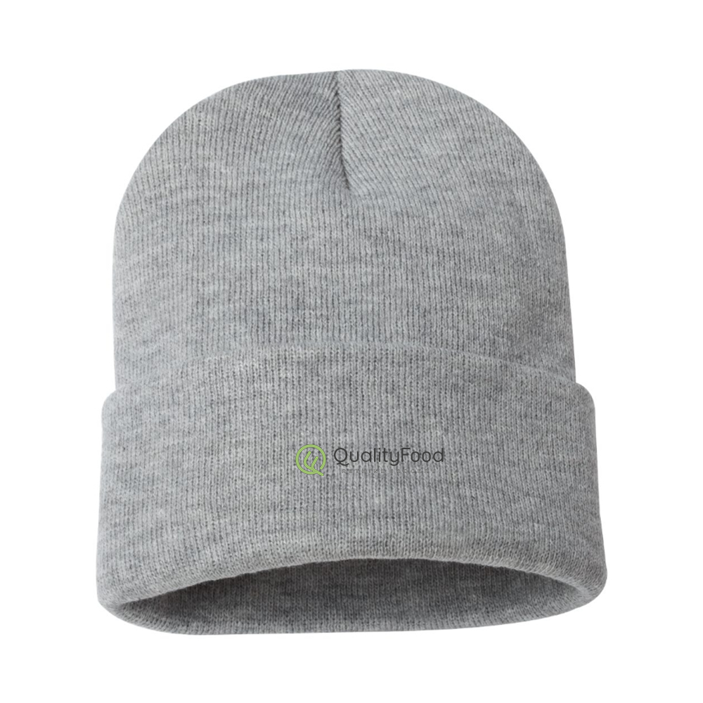 Quality Food Logo Beanie Hat