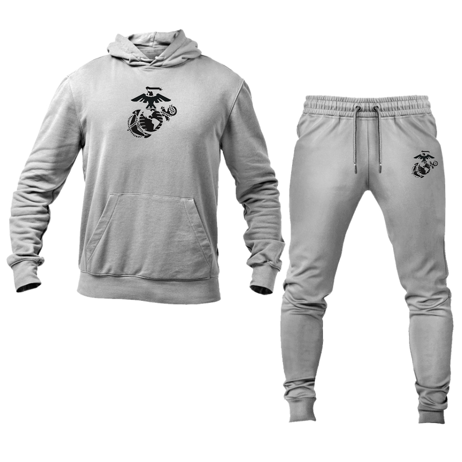 Men's USMC Symbol Hoodie Joggers Set