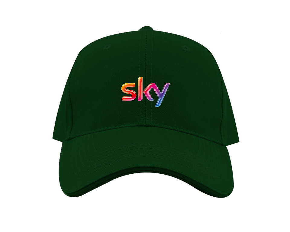 Sky Logo Dad Baseball Cap Hat