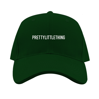 Pretty Little Thing Logo Dad Baseball Cap Hat
