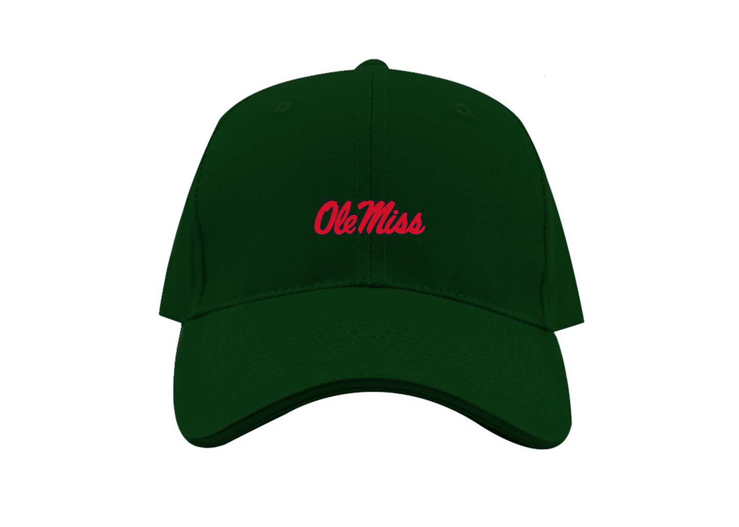 Mississippi Rebels Logo Dad Baseball Cap Hat