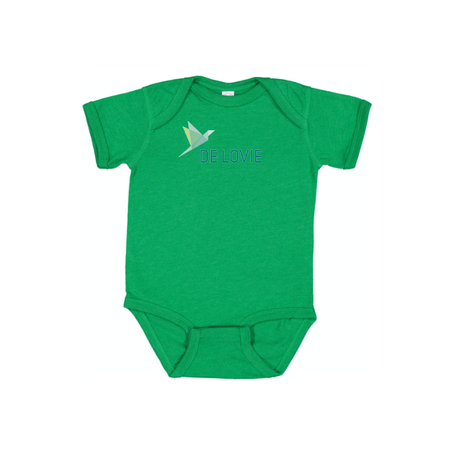 De Lovie Logo Baby Romper Onesie