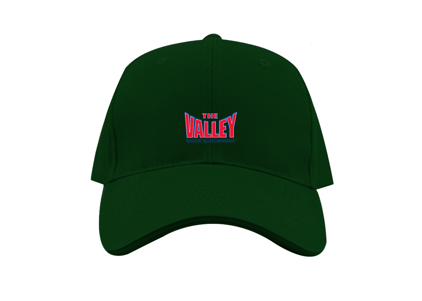 Missouri Valley Conference Logo Dad Baseball Cap Hat