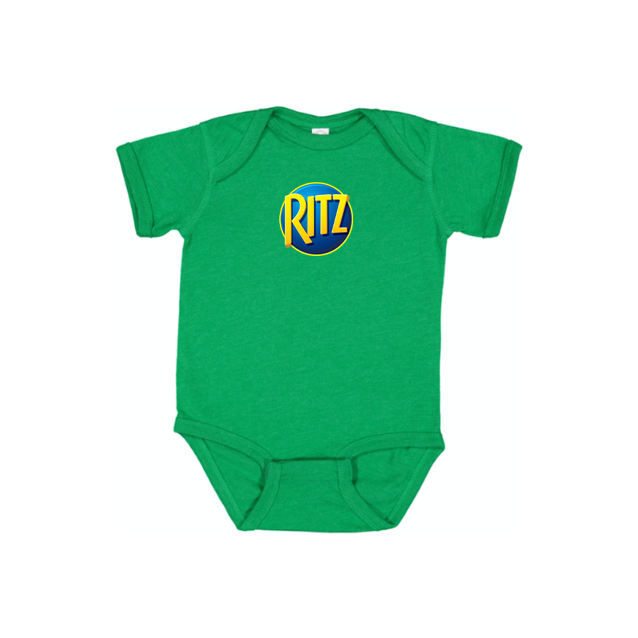 Ritz Crackers Logo Baby Romper Onesie