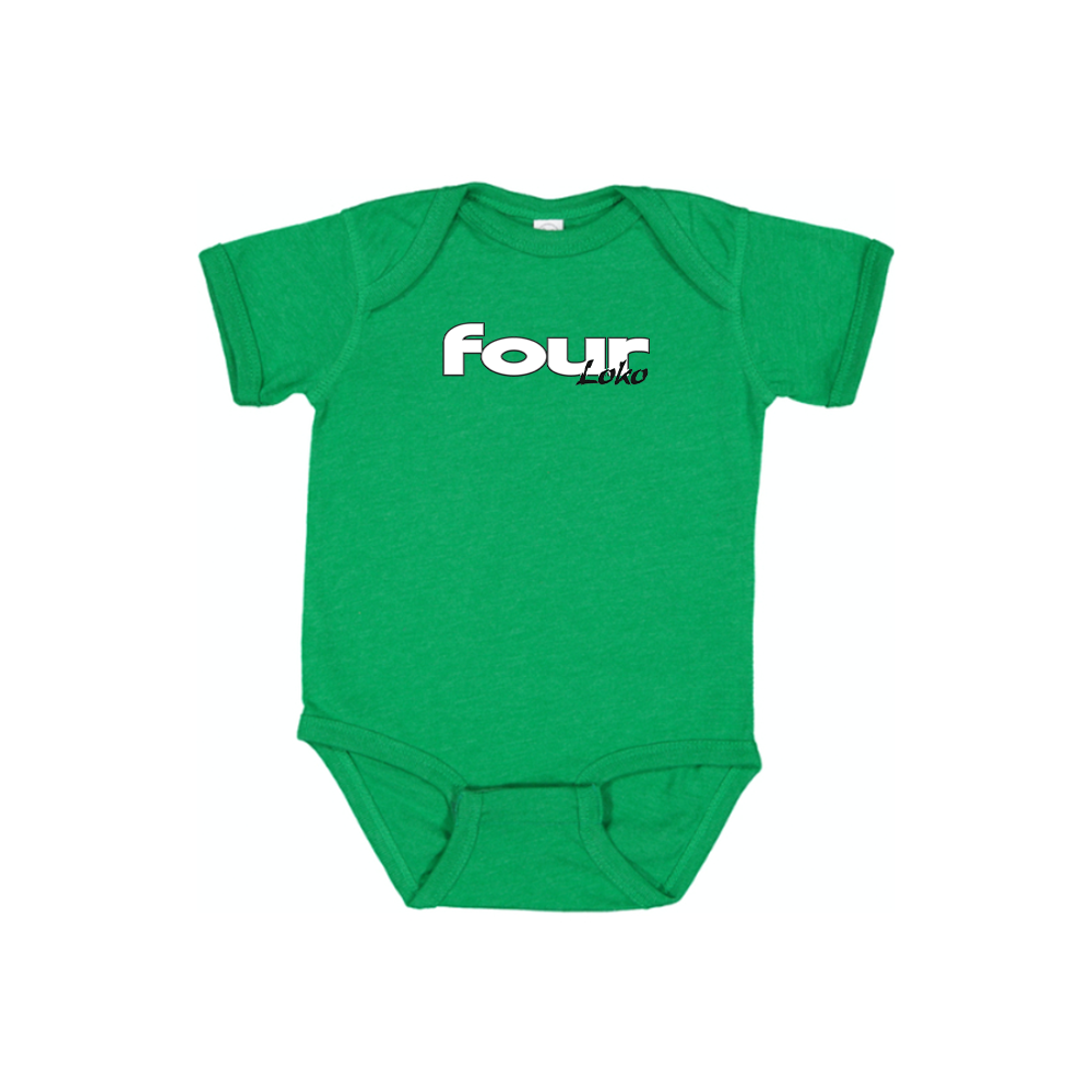 Four Loko Logo Baby Romper Onesie