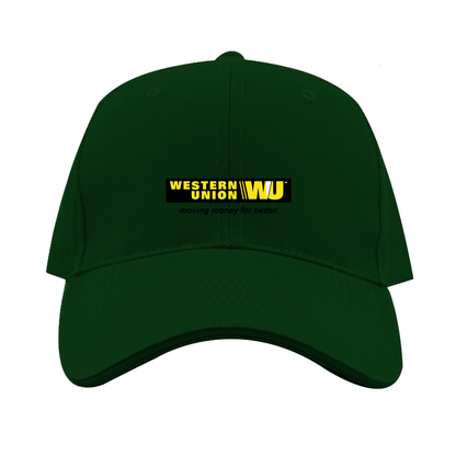 Wastern Union Logo Dad Baseball Cap Hat