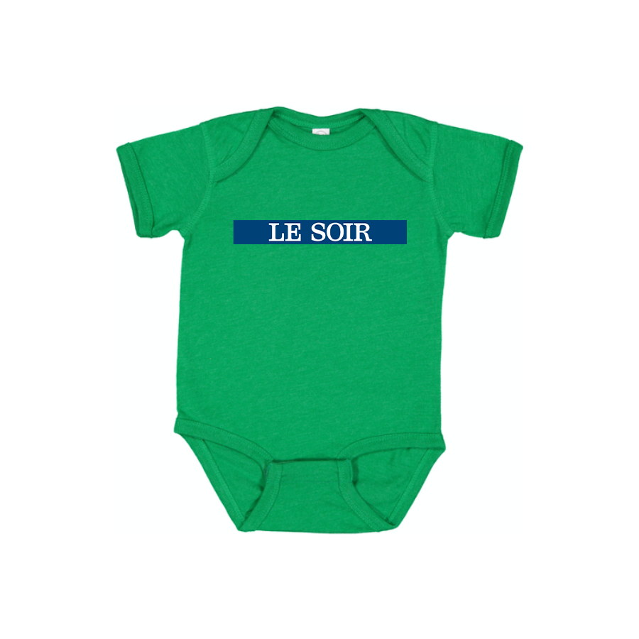 Le soir Logo Baby Romper Onesie
