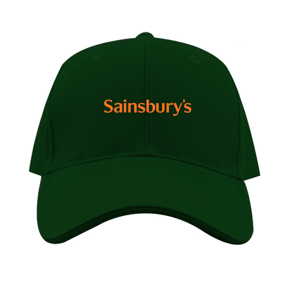 Sainsbury_s Logo Dad Baseball Cap Hat