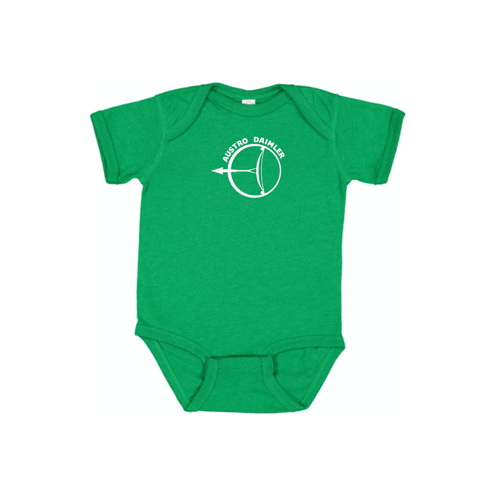 Austro Daimler Logo Baby Romper Onesie