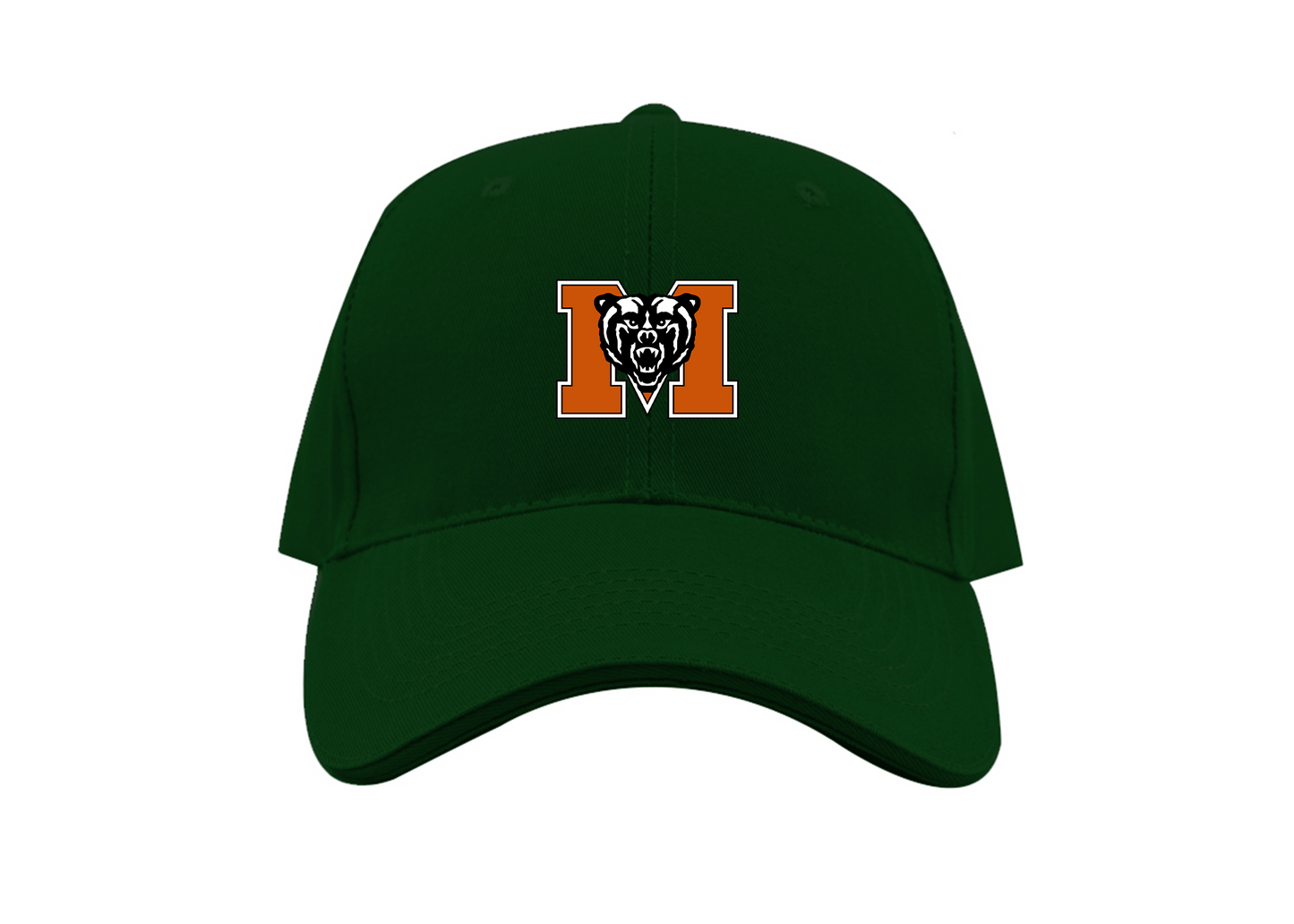 Mercer Bears Logo Dad Baseball Cap Hat