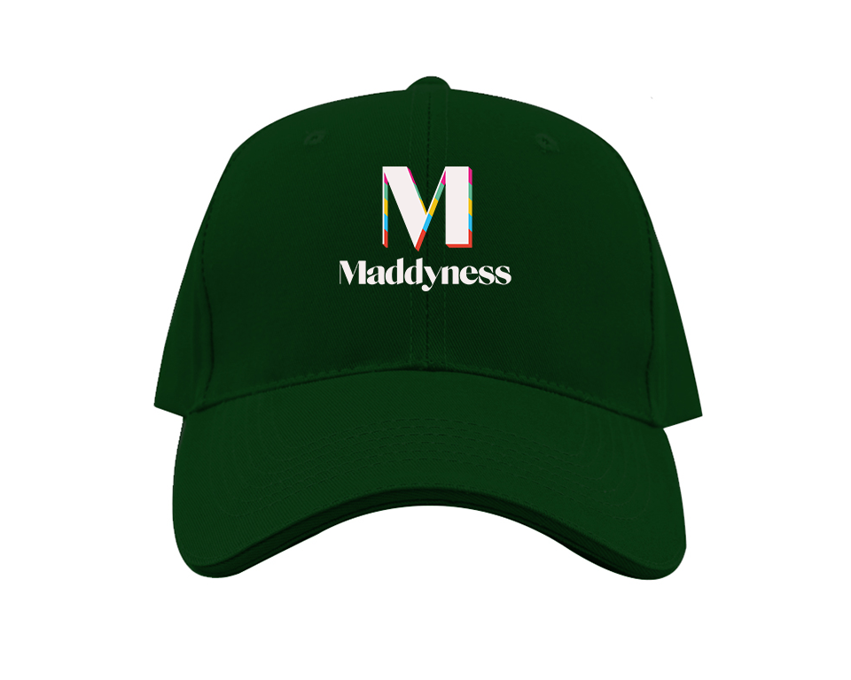 Maddyness Logo Dad Baseball Cap Hat