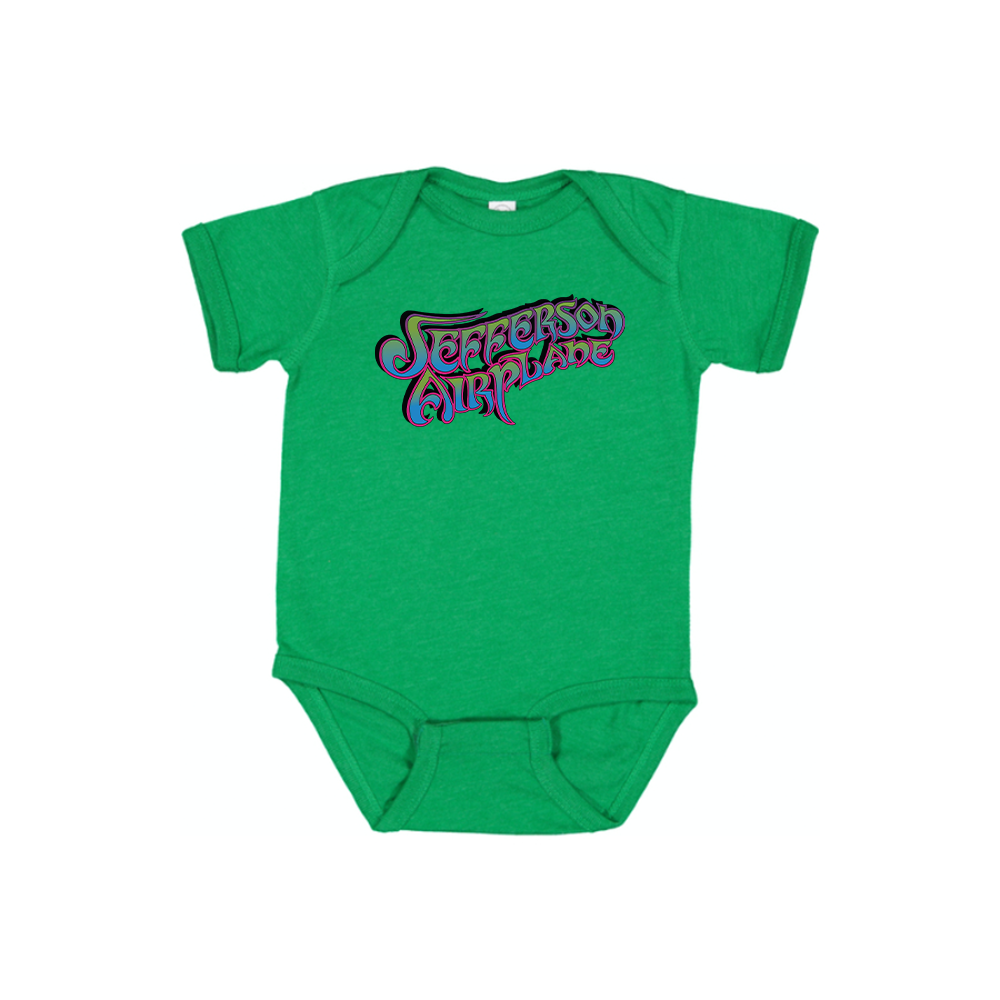 Jefferson Airplane Logo Baby Romper Onesie