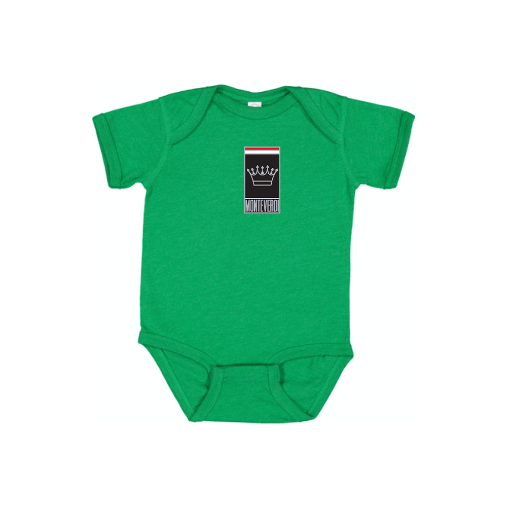 Monteverdi Logo Baby Romper Onesie