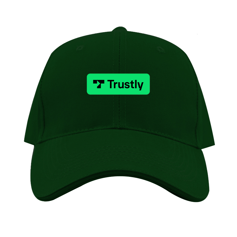 Trustly Horizontal Logo Dad Baseball Cap Hat