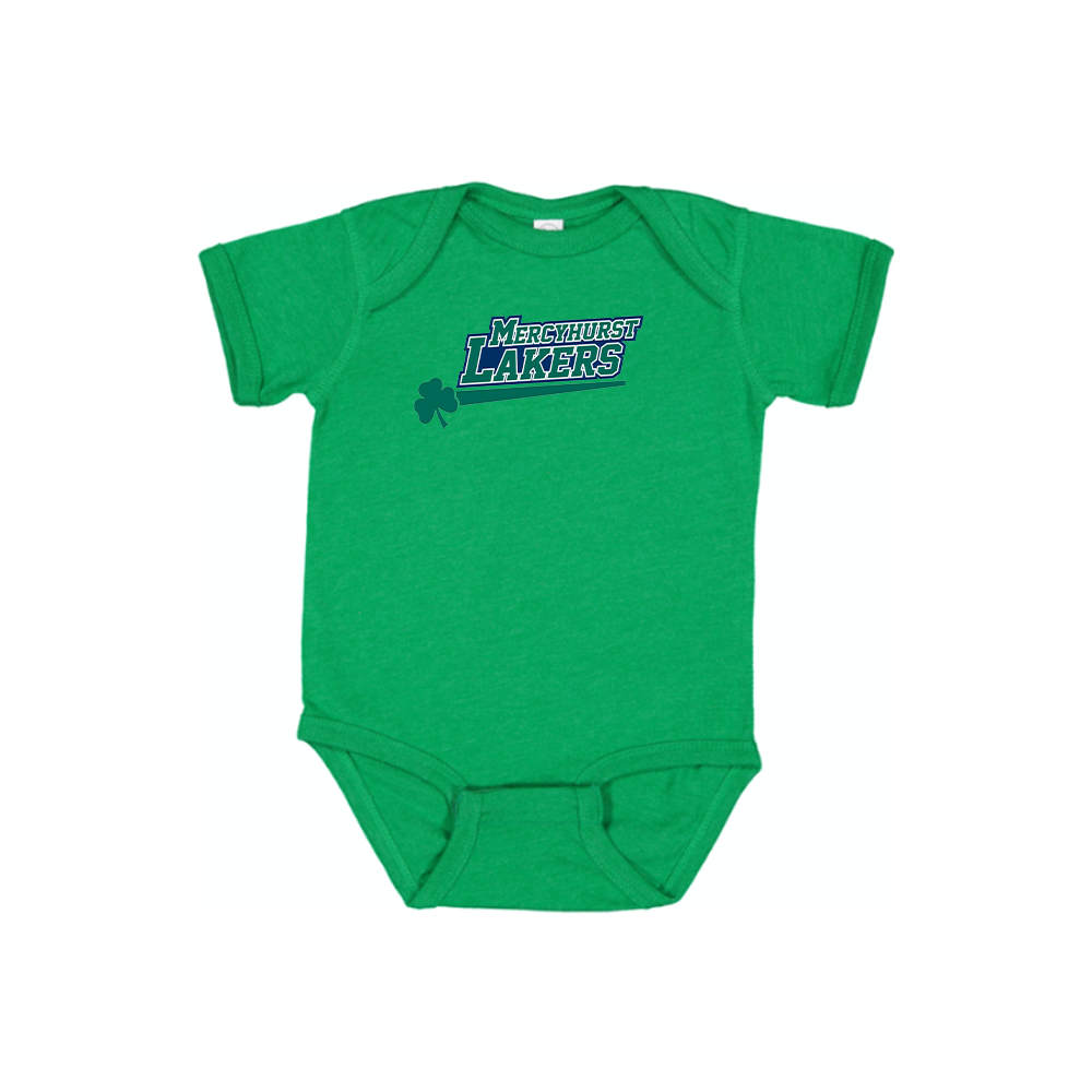 Mercyhurst Lakers Logo Baby Romper Onesie