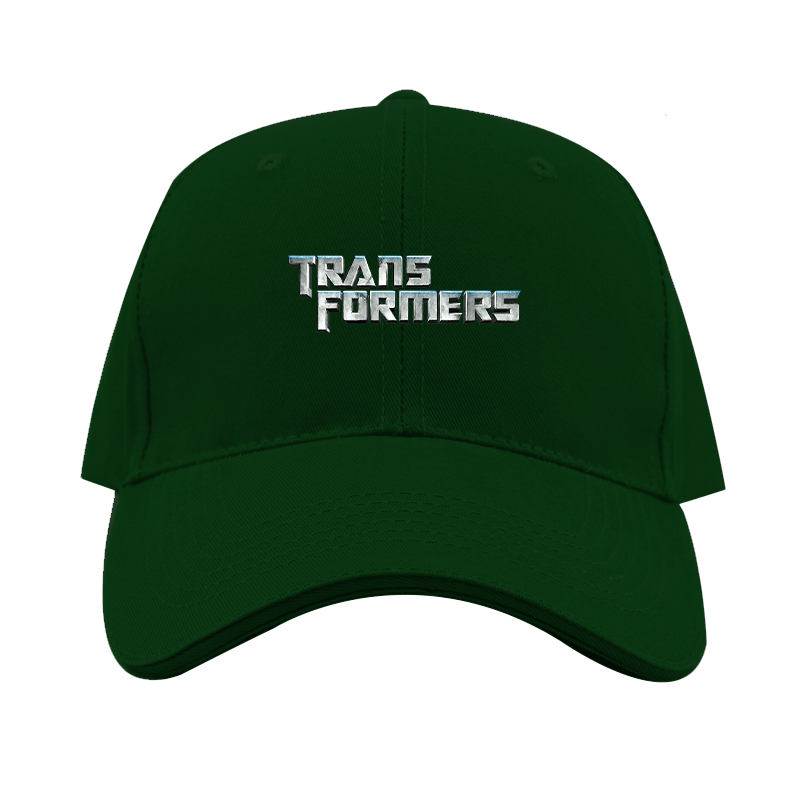 Transformers Logo Dad Baseball Cap