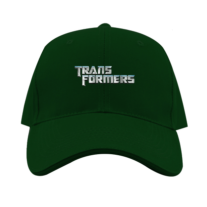 Transformers Logo Dad Baseball Cap
