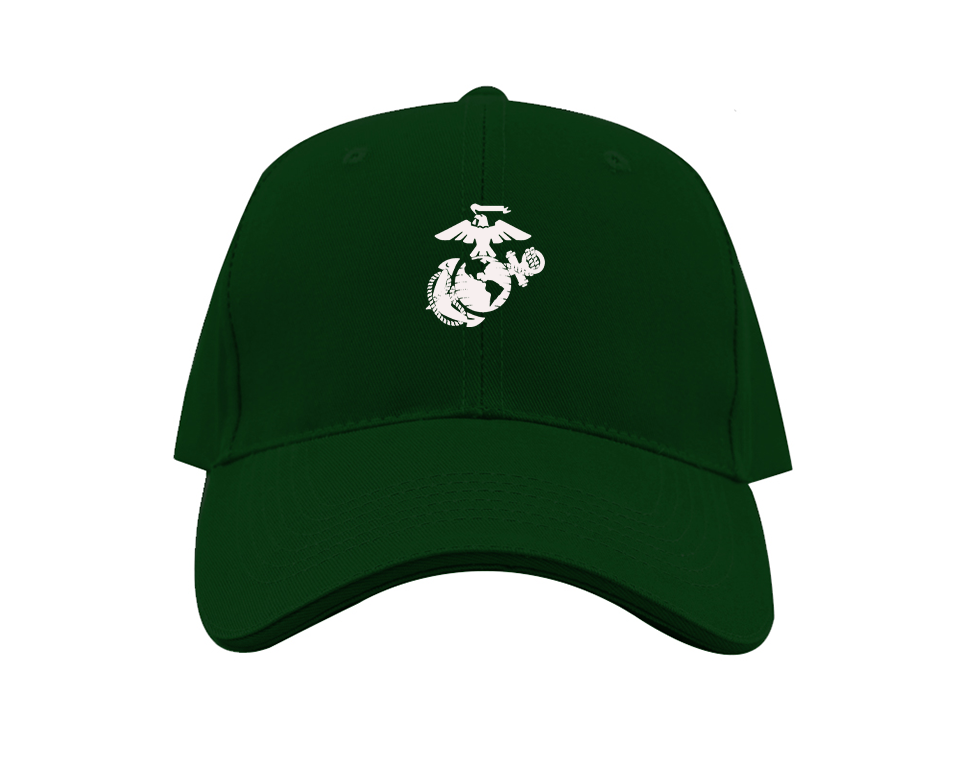 USMC Symbol Dad Baseball Cap Hat