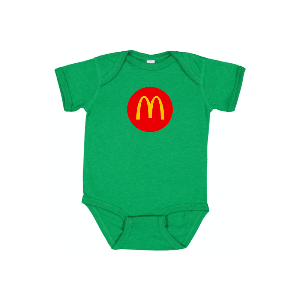 McDonalds  Logo Baby Romper Onesie