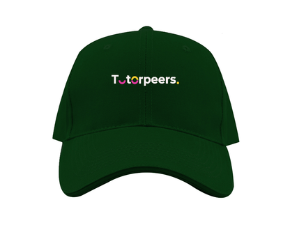 Tutorpeers Logo Dad Baseball Cap Hat