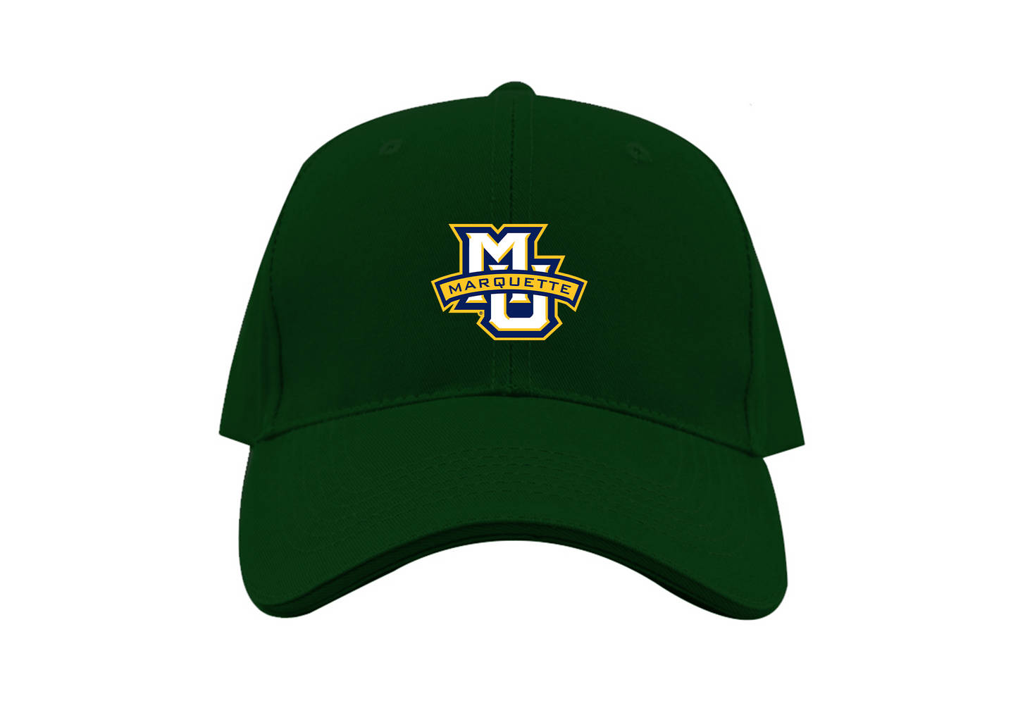 Marquette Golden Eagles Logo Dad Baseball Cap Hat