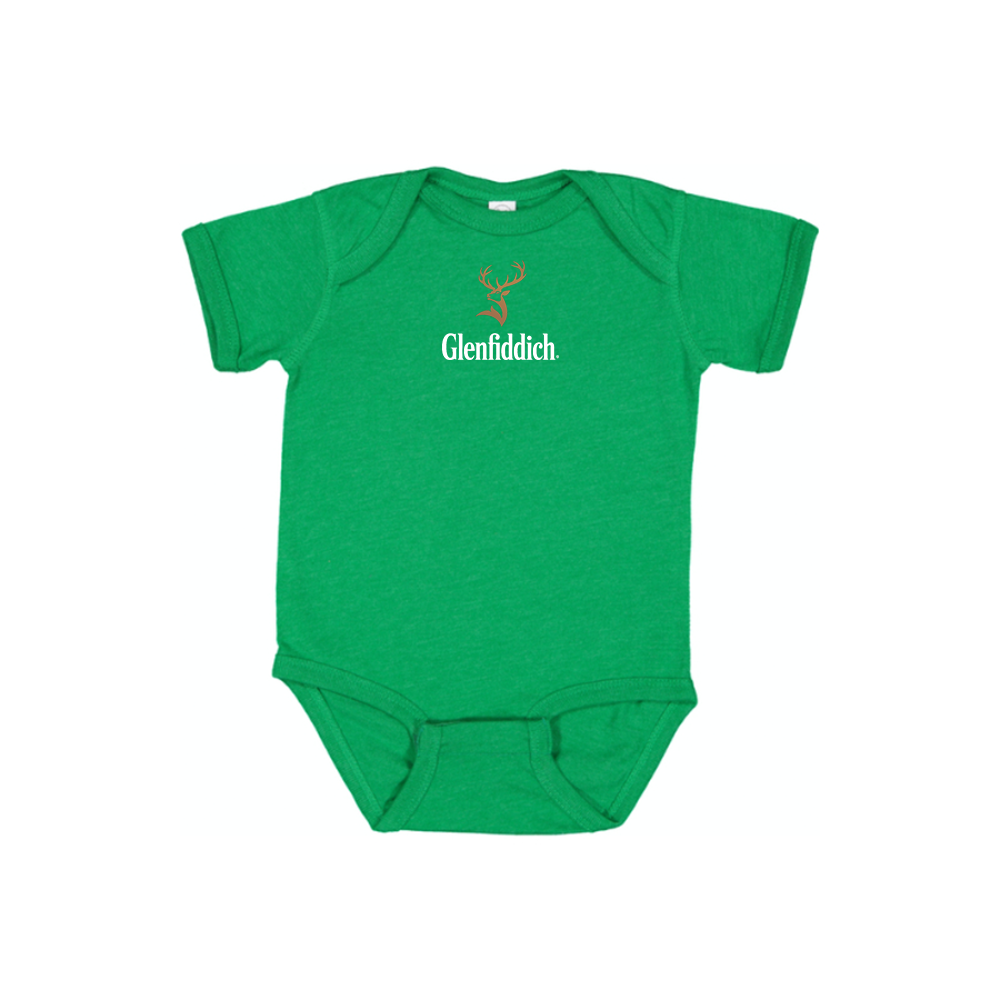 Glenfiddich Logo Baby Romper Onesie