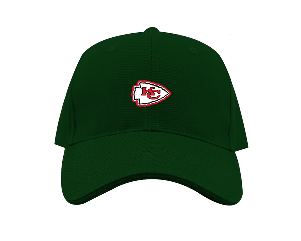 KC Chiefs Logo Dad Baseball Cap Hat