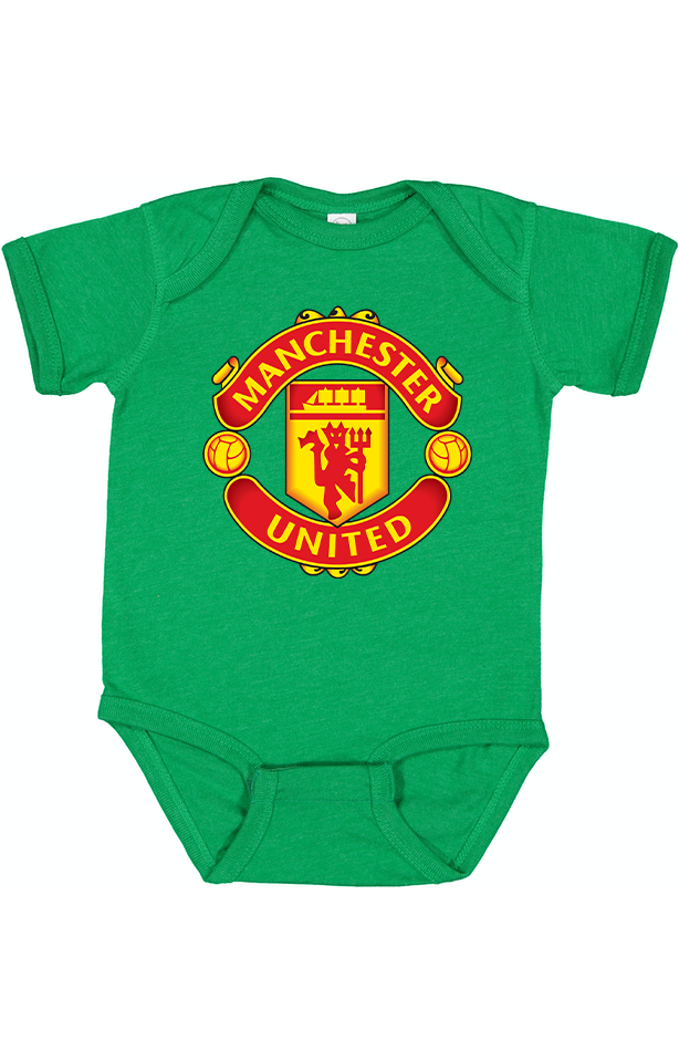 Baby Manchester United Soccer Romper Onesie