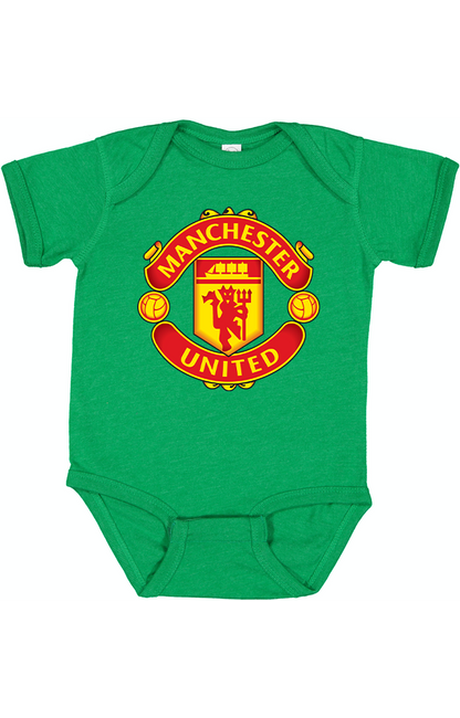 Baby Manchester United Soccer Romper Onesie