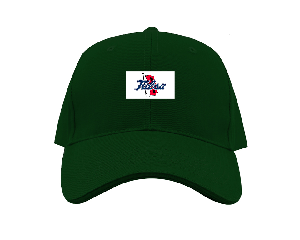 Tulsa Golden Hurricane Logo Dad Baseball Cap Hat